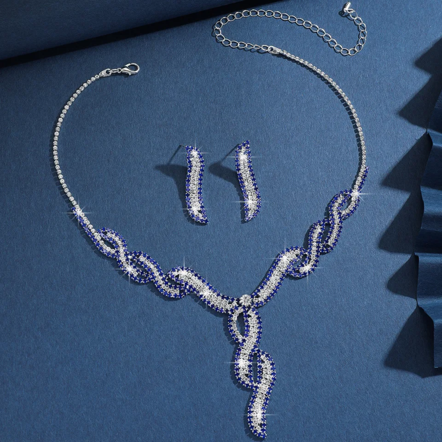 Blue diamond set
