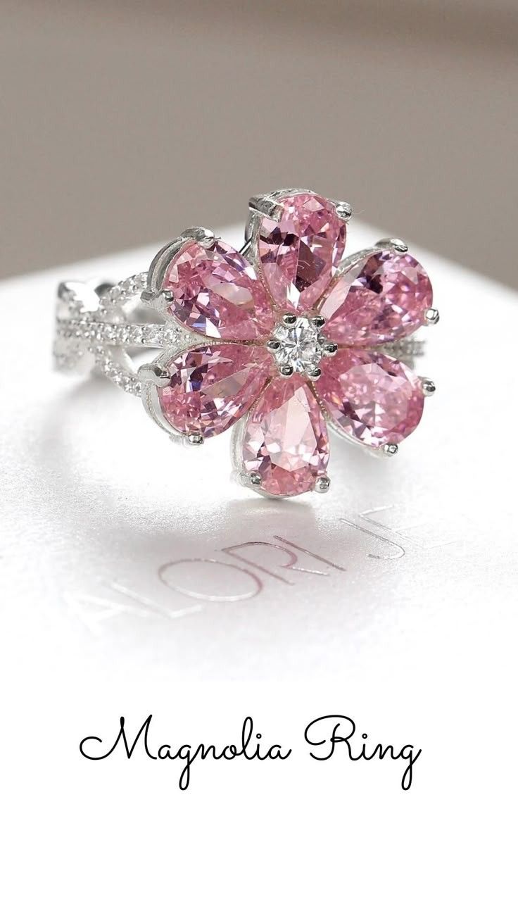 Magnolia Pink Ring