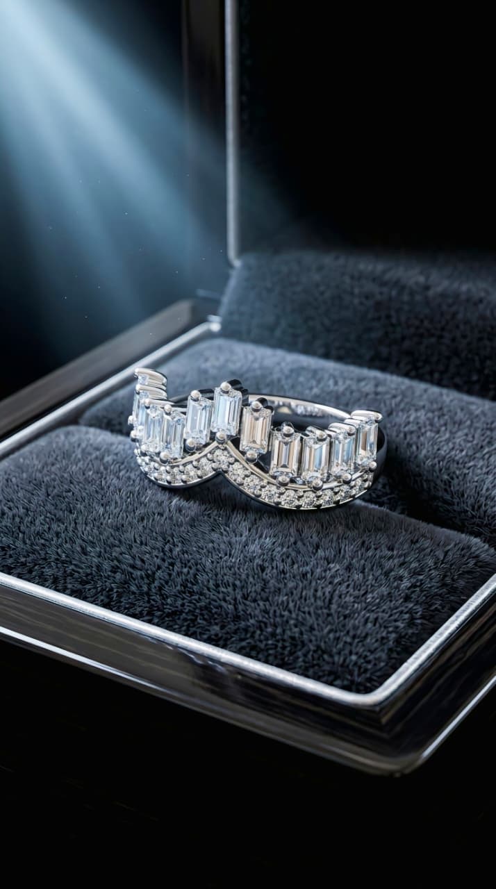 Crown Style Ring (Adjustable)