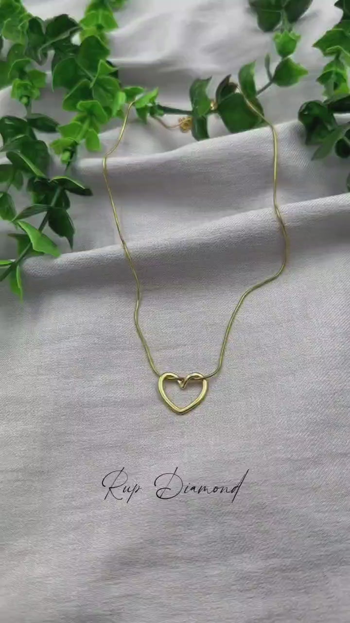 Love Knot Pendant with FREE Heart Earrings