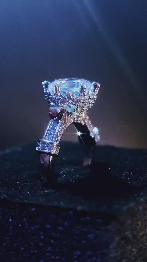 Victoria Cut Zircon Diamond Ring for Women | Rup Diamond