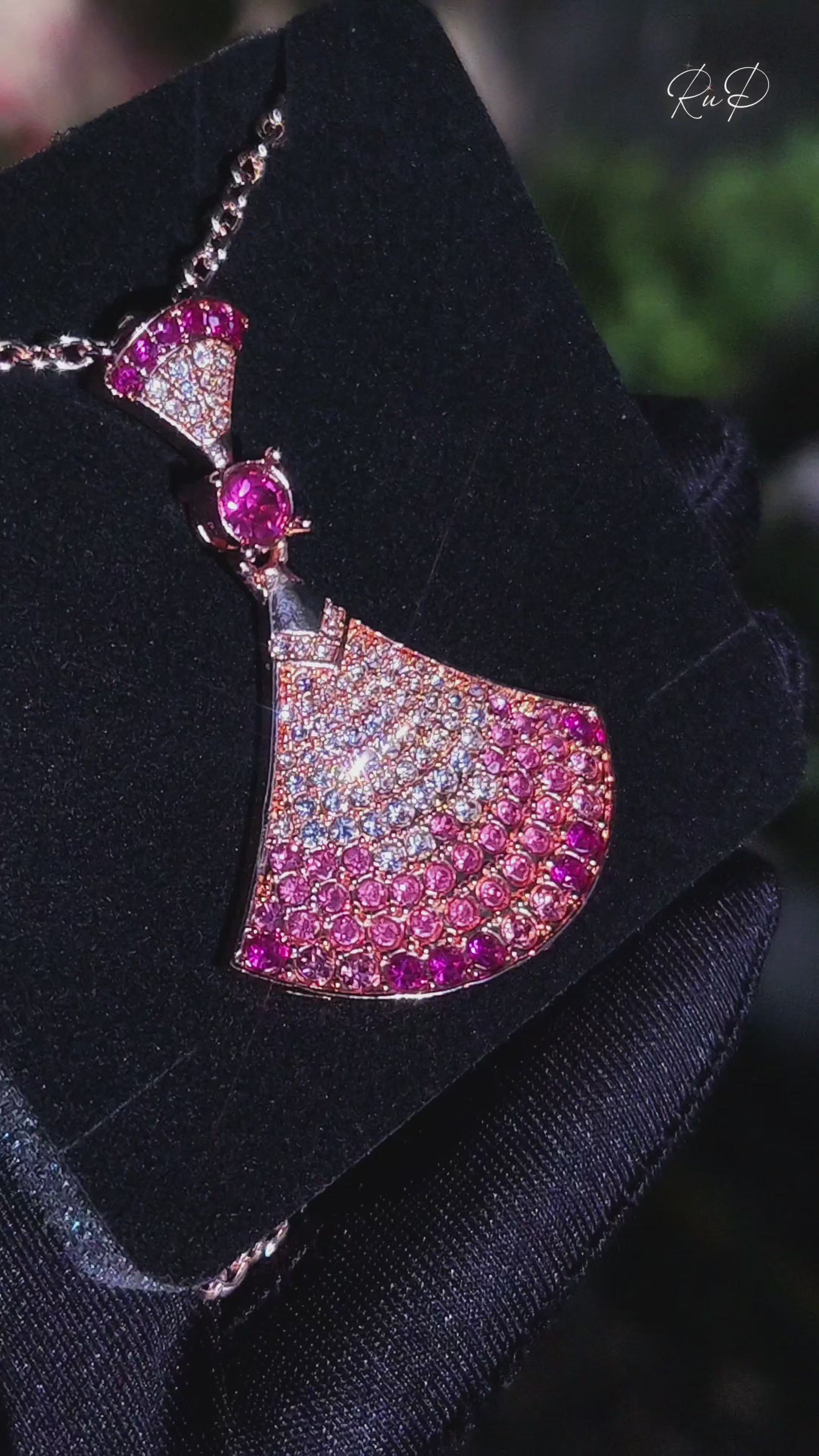 Pink Shade Necklace Set
